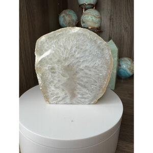 Crystal Agate Slice Geode